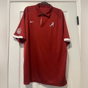 Alabama Nike National Championship Golf Polo XL